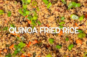 Quinoa Fried Rice || Fried Rice || Quinoa Recipes || Healthy Quinoa Fried Rice || Healthy Recipes