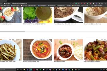 Healthy Recipes Demo