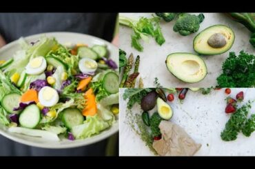 CHICKPEA SALAD VEGAN RECIPE // HEALTHY SALAD || BY: GYM Mhd