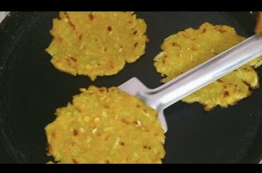 Healthy breakfast Recipe||less oil ||Rice flour Recipe