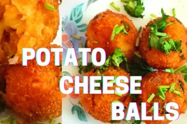 potato cheese ball : Healthy Evening snacks potato cheese recipe | potato cheese balls