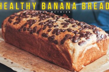 Healthy Banana Bread | Made with Oat flour & Peanut butter