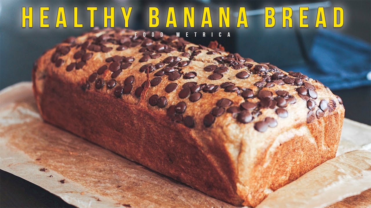Healthy Banana Bread | Made with Oat flour & Peanut butter Healthy Banana Bread | Made with Oat flour & Peanut butter