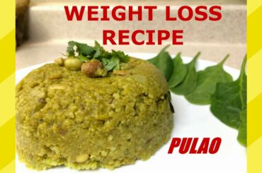 MILLETS PALAK PULAO || HEALTHY RECIPE || GLUTEN FREE || KORRALU PULAO || WEIGHT LOSS RECIPE