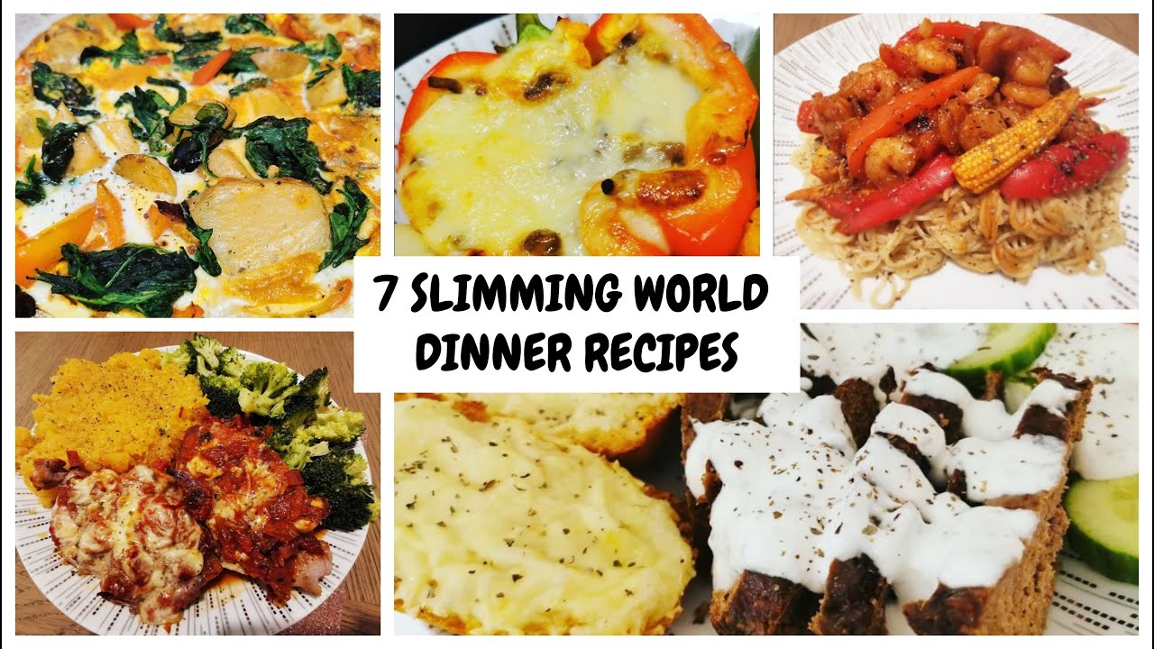 7 Slimming World Dinner Ideas | Slimming World Dinner Recipes | 7 Healthy Dinner Ideas 7 Slimming World Dinner Ideas | Slimming World Dinner Recipes | 7 Healthy Dinner Ideas
