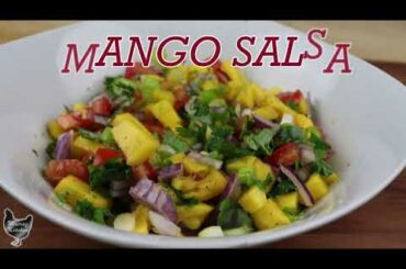HOW TO MAKE MANGO SALSA - Fruit Salad Recipes - Healthy Mango Salad  - Cooking Recipes in Urdu/Hindi