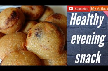 Healthy snack recipe | evening snack recipe | sweet kuli paniyaram