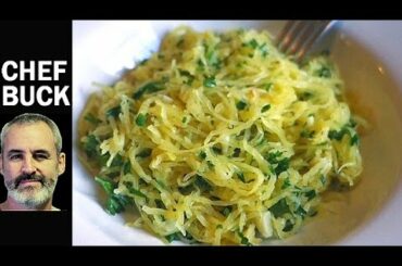 Best Spaghetti Squash Recipe -simple low fat low carb dish