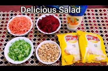 Healthy Salad recipe/How to make Carrot Beetroot Cucumber Salad/Healthy and delicious