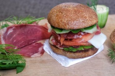 Healthy Sandwich Recipe - Whole Wheat Bread