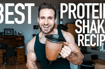 HOW TO MAKE A PROTEIN SHAKE | BEST CHOCOLATE PROTEIN SHAKE RECIPE