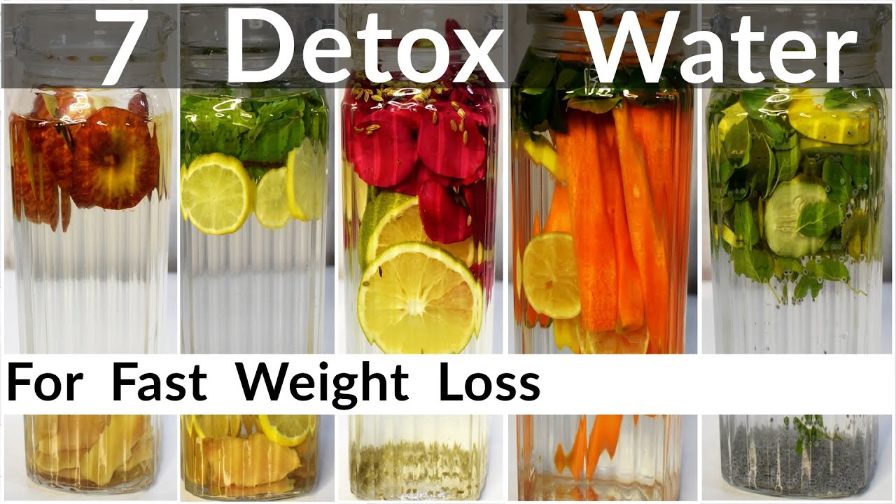 7 Detox Water Recipes For Fast Weight Loss In Hindi | Infused Water To Lose Belly Fat | Flat Belly 7 Detox Water Recipes For Fast Weight Loss In Hindi | Infused Water To Lose Belly Fat | Flat Belly