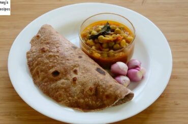Weight Loss Meal Plan - Multigrain Roti/Chapathi Recipe With Healthy Protein Curry - Skinny Recipes