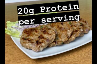 CHICKEN KEEMA TIKKI RECIPE | HIGH PROTEIN | LOW CALORIE | GLUTEN FREE