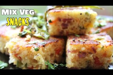 Snacks Recipe | Veg Evening Snacks | Healthy Breakfast Recipes | New Recipes 2021 | ASMR effects