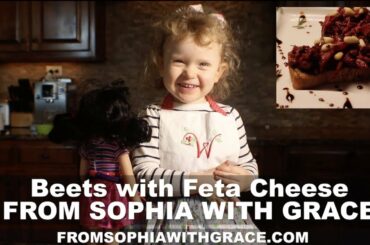 Beets with Feta Cheese // Healthy Recipe From Sophia with Grace