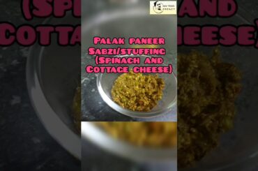 Spinach to Spinach paneer sabzi to sandwiches | Healthy palak sandwiches | #YoutubeShorts | #Shorts