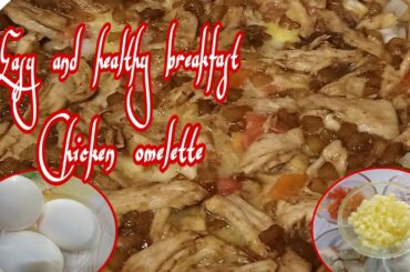 Easy Healthy breakfast Recipes/ Chicken Omelette/tipid tips