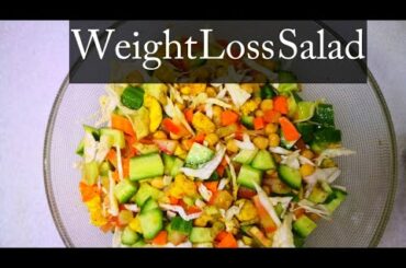 How To Make Healthy Salad For Weight Loss || Healthy Salad For Weight Loss