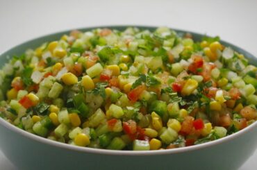 American Corn Salad Recipe - Healthy and Tasty Corn Salad Recipe - SKW