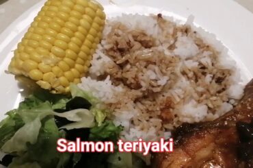 SALMON TERIYAKI QUICK AND EASY HEALTHY DINNER #SHORTS