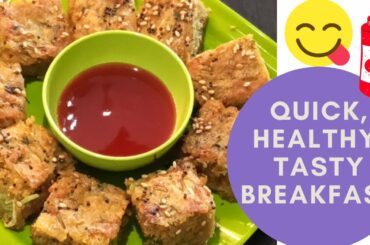 Healthy Vegetarian Breakfast Recipes Indian | Quick Healthy & Tasty Breakfast