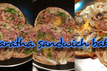 Paratha Sandwich Bake || 5 minute Recipes || Vanu's Food Moods ||