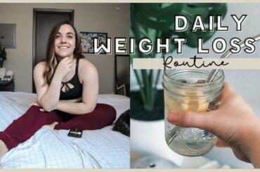WHAT I DO DAILY FOR HEALTHY WEIGHT LOSS my workouts and clean dinner recipe