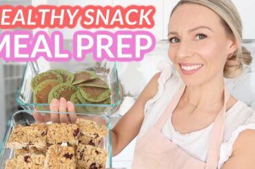 EASY HEALTHY SNACKS FOR KIDS | weekly meal prep for school and home