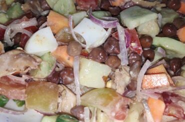 Chicken Chickpea  Salad | Fast Recipe | Healthy Food | Tasty Food