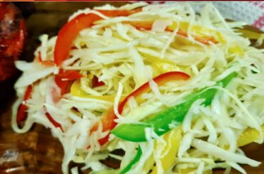 Healthy Cabbage Salad || Quick and Easy Home-made Recipe || Jony Kitchen 02