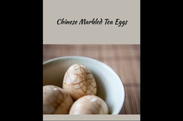 How to make Chinese marbled tea eggs ~ easy recipes, healthy snack ideas for kids