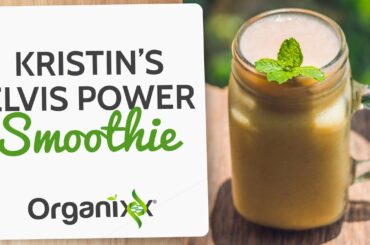 Kristen's Elvis Power Smoothie Recipe  ||  Healthy Banana Chia Bone Broth Power Smoothie Idea