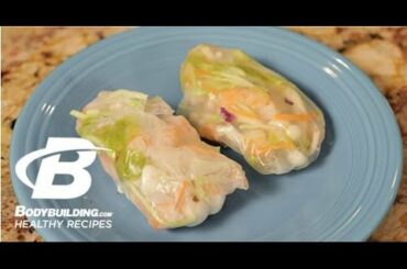 Healthy Recipes: Savory Shrimp Rolls
