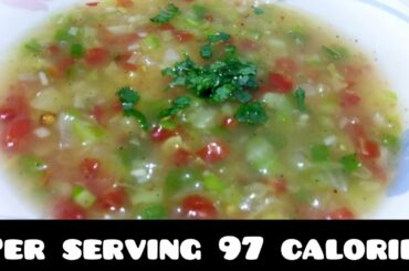 Weightloss healthy cabbage soup recipe/ easy vegetable soup recipe with low calories