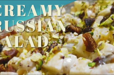 RUSSIAN SALAD RECIPE | HEALTHY SALAD | HOW TO MAKE RUSSIAN SALAD | COOKING CORNER