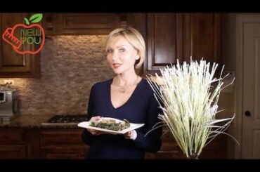 Grass Fed Beef with Italian Herbs and Dandelion Greens // Healthy Recipe From New You Food