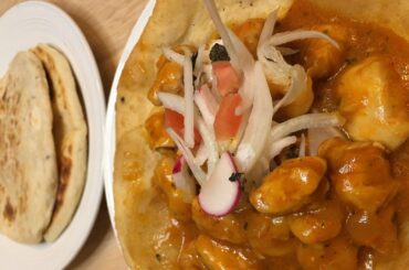 Chicken Prawn Puri recipe  | Healthy Naan Bread or Fried Bhatura recipe |