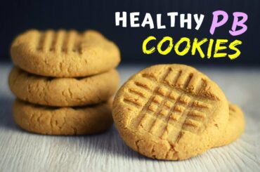 HEALTHY Peanut Butter Cookies. My NEW favorite cookie recipe!