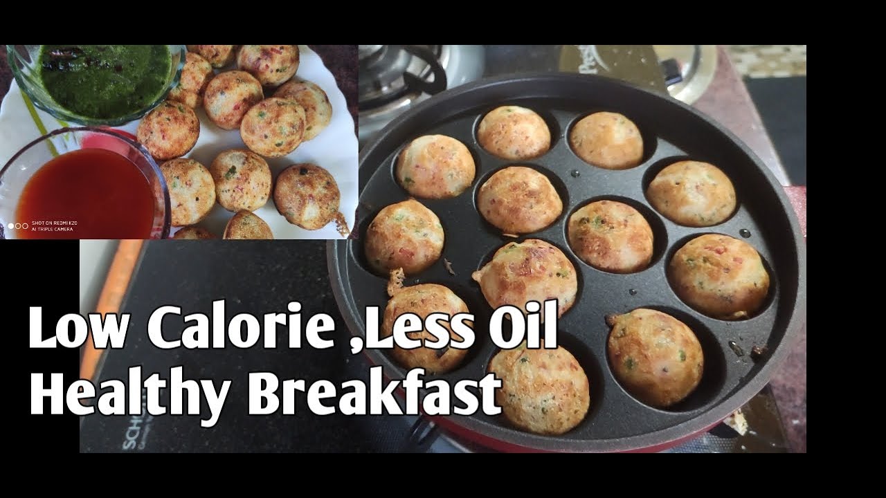 Rava Appe || Suji Appam || Low Calorie, Less Oil And Healthy Breakfast Recipe Rava Appe || Suji Appam || Low Calorie, Less Oil And Healthy Breakfast Recipe