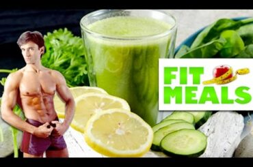 HEALTHY 'LEAN & GREEN' SMOOTHIE RECIPE | Fit Meals #1