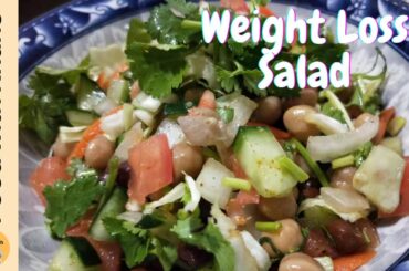 Healthy Protein Salad Recipes For Weight Loss | Easy Chickpea Salad |Easy Salad Recipes by FWKs