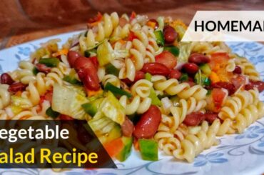 How to make healthy Salad Recipe | Simple and Easy Salad Recipe | Vegetable Salad | Mix Salad