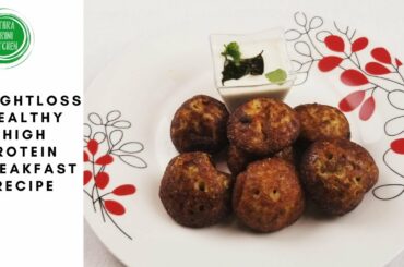 High protein breakfast | Paniyaram |Green moong dal breakfast recipe for weightloss | Healthy recipe