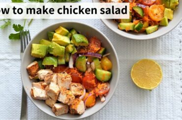 Healthy & Easy Chicken Salad Recipe