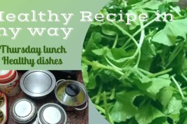 Today special lunch with healthy dish