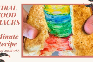 Viral Food Hacks- 2 Minute Recipe - Viral Cheese Hack - Cheesy Bread Easy Snack Recipe #Shorts