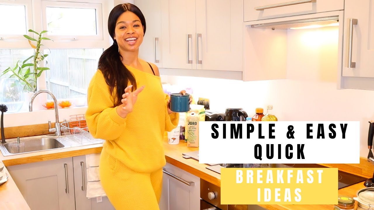 3 QUICK & HEALTHY BREAKFAST IDEAS | 5 Minute Meals for Weight Loss 3 QUICK & HEALTHY BREAKFAST IDEAS | 5 Minute Meals for Weight Loss