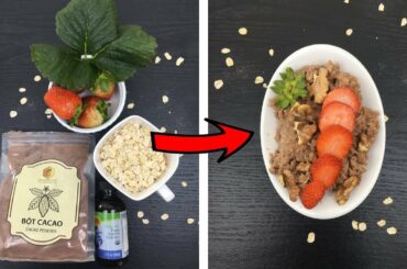 Healthy Oatmeal Recipes For Weight Loss | CHOCOLATE OATMEAL RECIPE