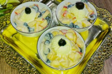 Mixed fruit salad|| yoghurt fruit salad || healthy fruit salad recipe || billkiss easy recipes